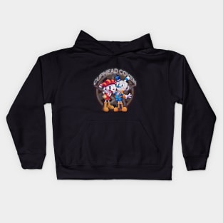 Cuphead Coven w/ Cuphead & Mugman Kids Hoodie